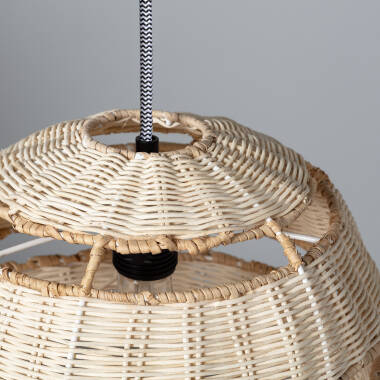 Produto de Candeeiro Suspenso Rattan Bulang Ø300 mm 