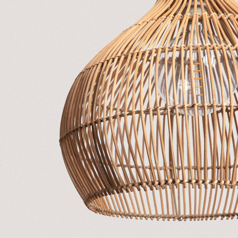 Produto de Candeeiro Suspenso Rattan Kaikura-L ILUZZIA