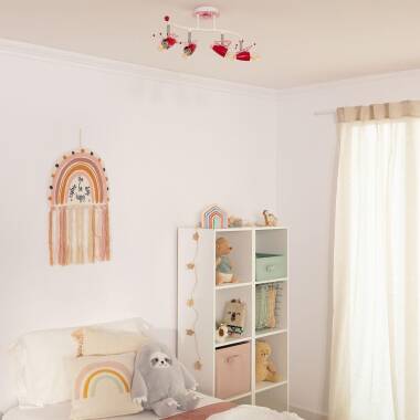 Produto de Aplique de Teto Infantil Metal Papilio