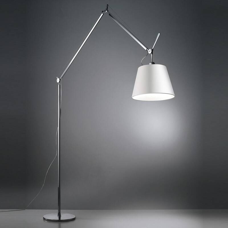 Produto de Candeeiro de Pé Tolomeo Mega  com Interruptor ARTEMIDE