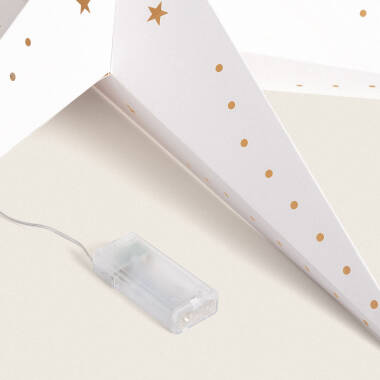 Produto de Estrela de Papel LED com Bateria Hadar