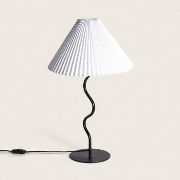 Candeeiro de Mesa Metal Denahi Branco