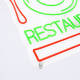 Producto de Cartel Neón LED Restaurant