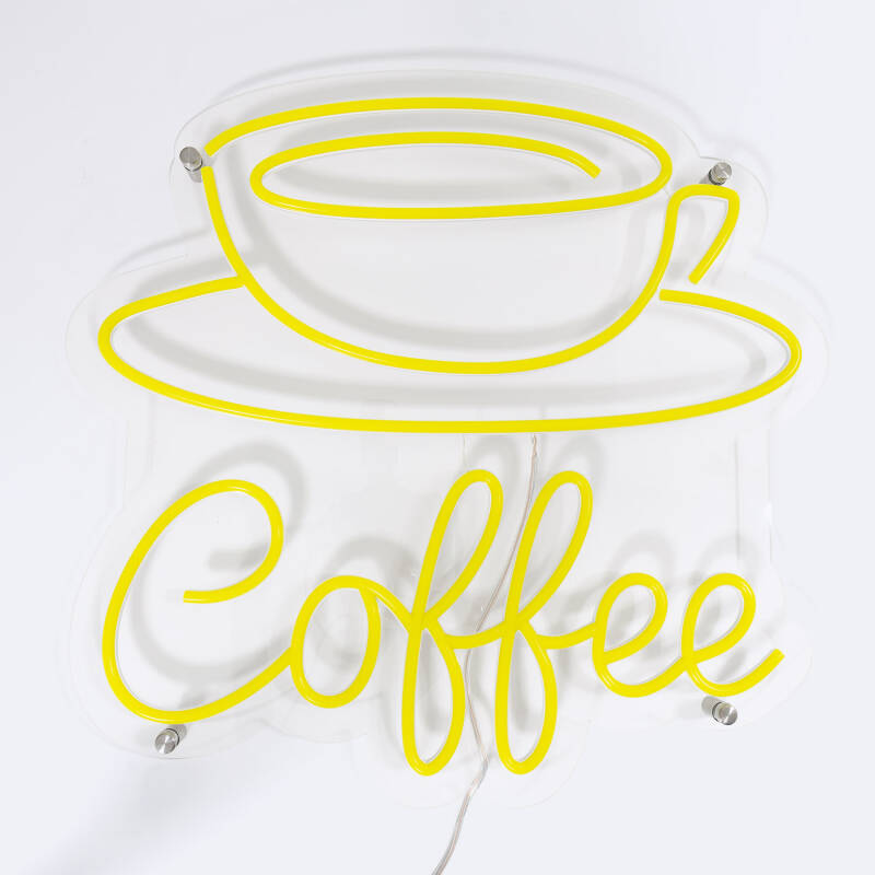 Produto de Letreiro Neon LED Coffee 
