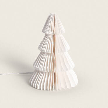 Árvore de Natal LED com Bateria Likasi Branco