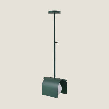 Candeeiro Suspenso Metal Heswall Verde