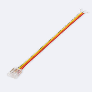 Conector Hipopótamo con cable para Tira LED CCT 24V DC COB IP20 Ancho 10mm