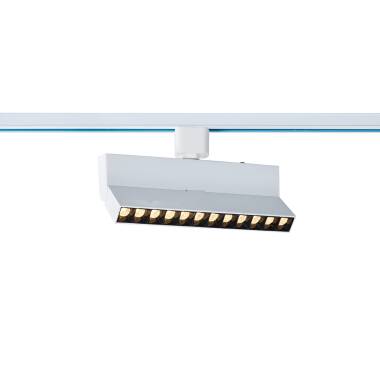 Foco Carril Linear LED Monofásico 12W Regulável CCT Selecionável No Flicker Elegant Optic Branco