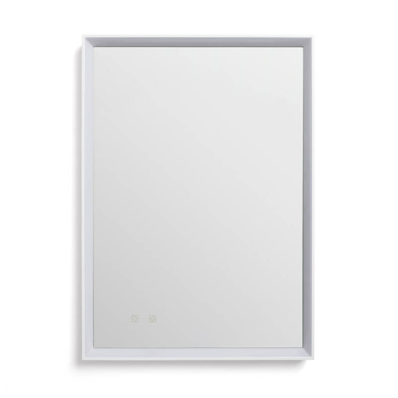 Produto de Espelho Casa de Banho com Luz LED e Anti-embaciamento 80x60 cm Maia
