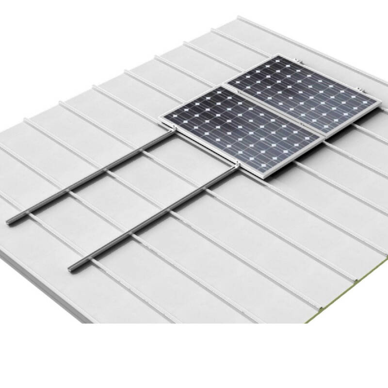 Producto de Estructura Coplanar para Paneles Solares Chapa Trapezoidal