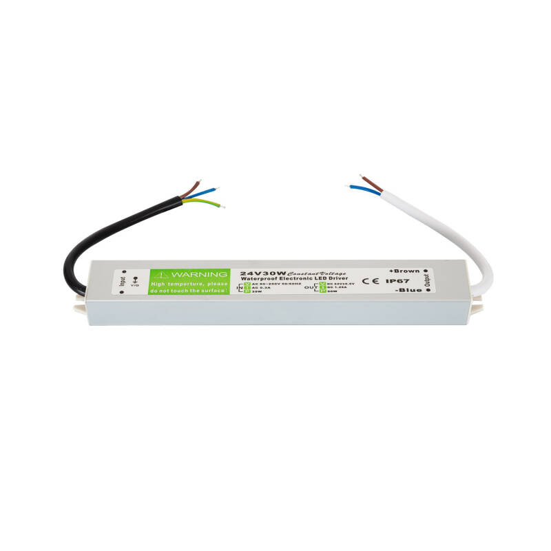 Producto de Fuente de Alimentación Estanca 24V DC 30W 1.25A IP67