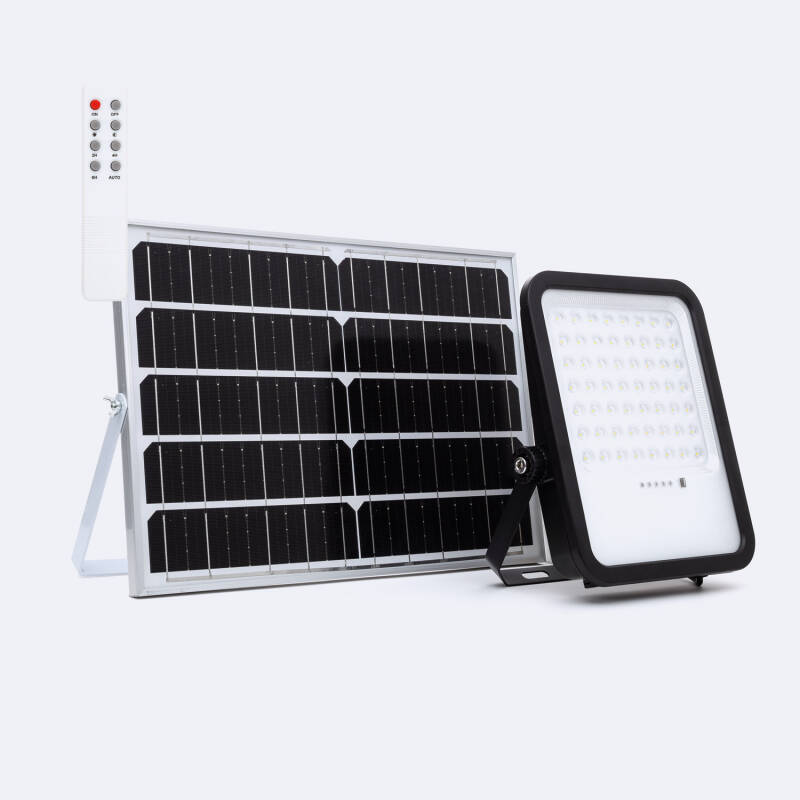 Produto de Foco Projetor Solar Exterior LED Nurda 20W 2100 lm IP65 com Controle Remoto