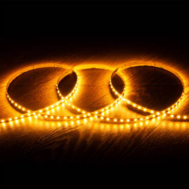 Fita LED 24V DC SMD2835 120 LED/m 1000 lm/m 5m IP20 Largura 5 mm Super Estreita Corte 5 cm 4000K