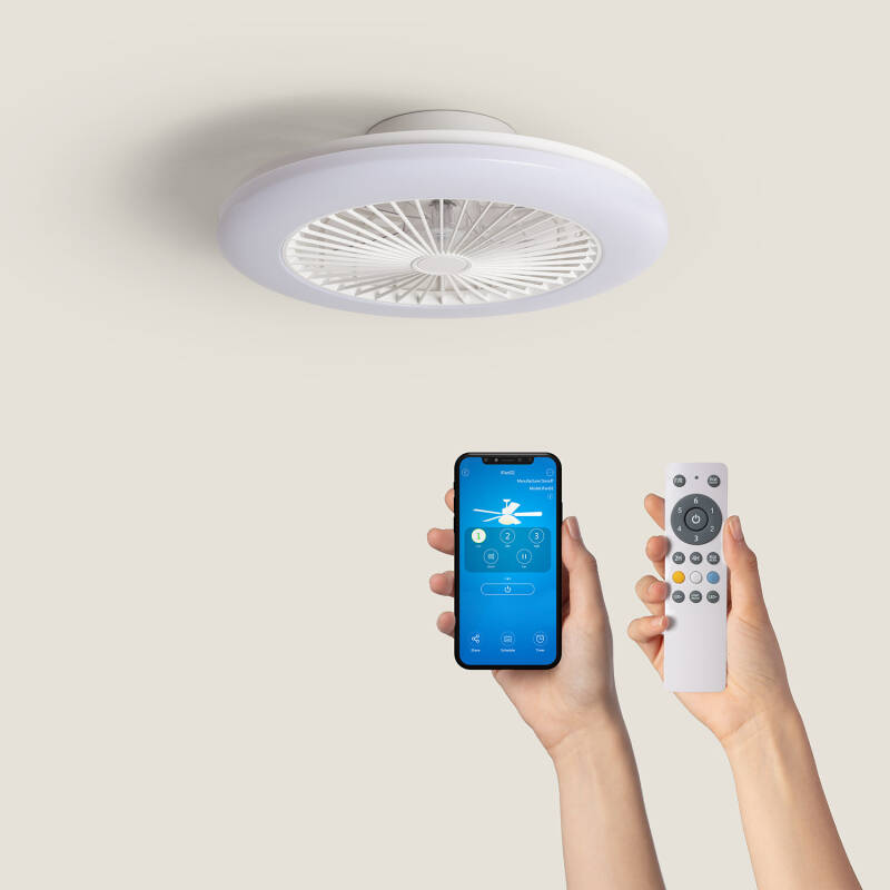 Produto de Ventoinha de Teto LED SMART WIFI RGB+W Zante Ø 50cm