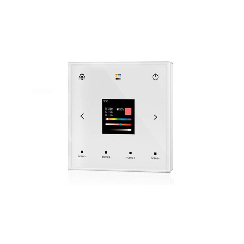 Producto de Mando Regulador DALI Master Pared Táctil WiFi/RF