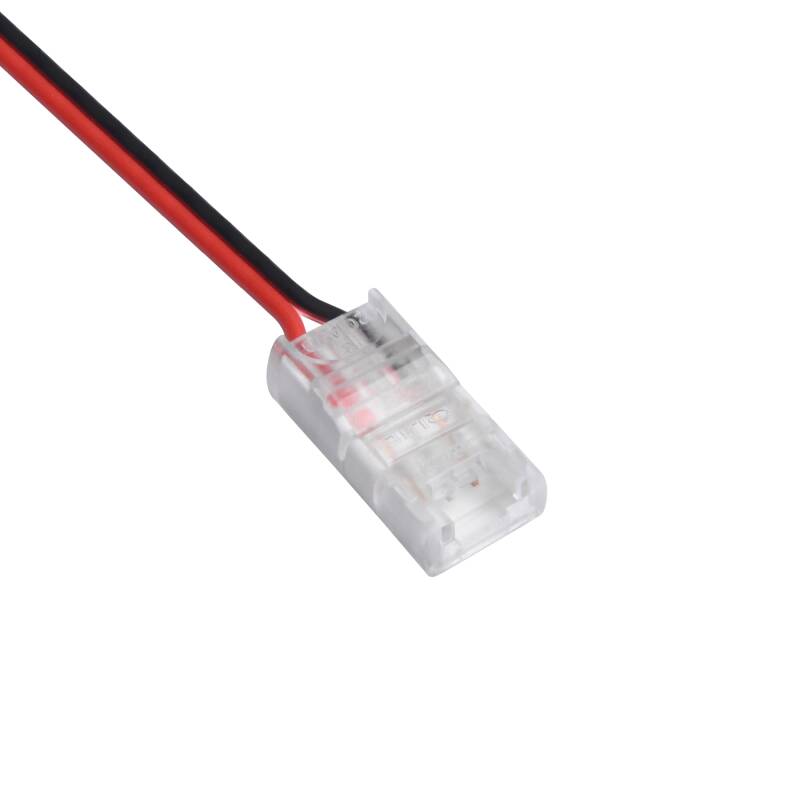 Producto de Conector Hipopótamo con Cable para Tira LED Monocolor 12-24V DC Ancho 8 mm