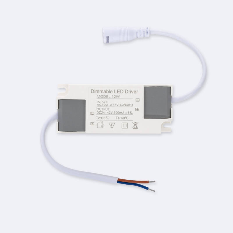 Produto de Driver Regulável TRIAC 100-240V Saída 21-45V 300mA 12W