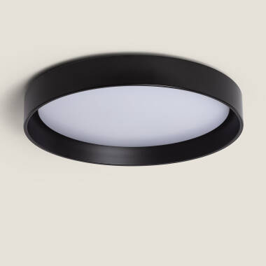 Plafon LED 30W Circular Metal Ø550 mm CCT Selecionável Big Broadwey