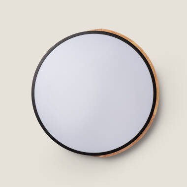 Producto de Plafón LED 24W Circular Madera CCT Seleccionable Ø418 mm Semi-Dari