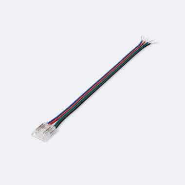 Conector com Cabo para Fita LED IC Digital SPI 24V DC COB Largura 10mm