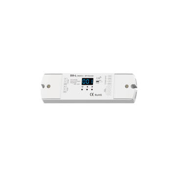 Controlador Digital SPI por DMX512 & RDM com RF 5-24 V DC