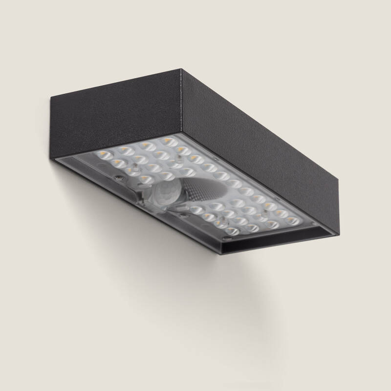 Producto de Aplique de Pared Exterior LED 6W Karl Solar Negro