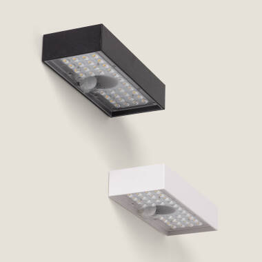 Producto de Aplique de Pared Exterior LED 6W Karl Solar Blanco