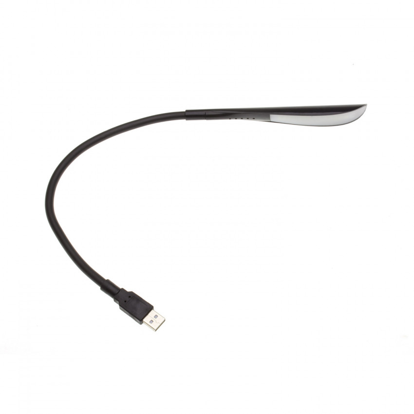 Lámpara Flexo Escritorio LED 2.5W USB Snake