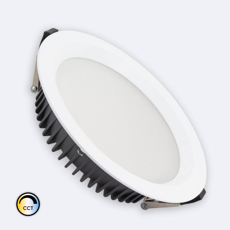 Producto de Downlight LED 15W Circular SAMSUNG Aero CCT 130 lm/W Microprismático LIFUD Corte Ø 160 mm