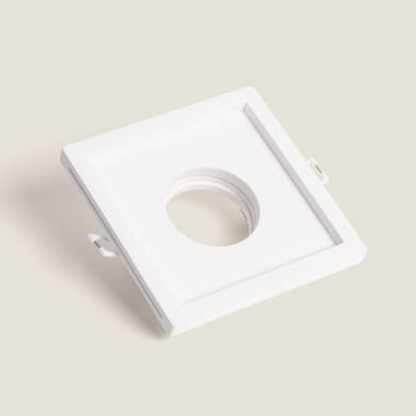 Aro Downlight Integración Escayola/Pladur para Bombilla LED GU10 / GU5.3  Corte 125x125 mm UGR17