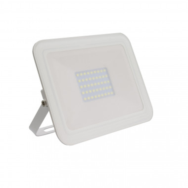 Producto de Foco Proyector LED 30W 120lm/W IP65 Slim Cristal Blanco