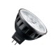 Lâmpada LEDSpotMV GU5.3 MR16 Philips 12V SpotMV 8W 36º Black
