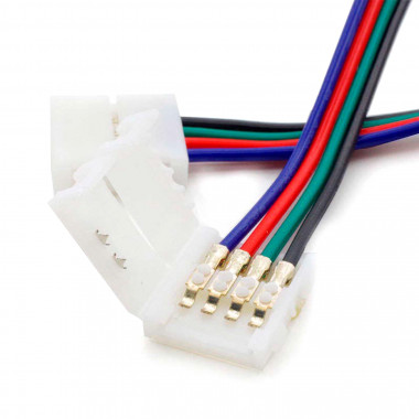 Producto de Cable Doble Conector Rápido Tira LED 12/24V RGB 10mm 