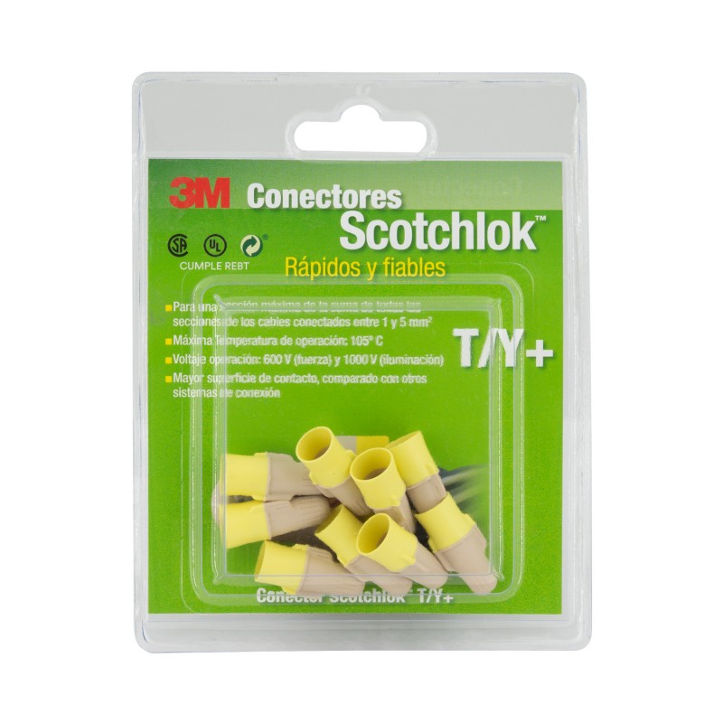 Pack Conector de Mola Scotchlok 3M T/Y 1-5mm² (9 Un) 3M-7010233168-GS