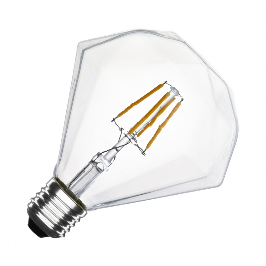 Produto de Lâmpada Filamento LED E27 3.5W 320 lm G105 Regulável