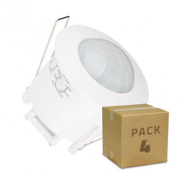 Producto de Pack Detector de Movimiento PIR 360º Empotrable (4 un)
