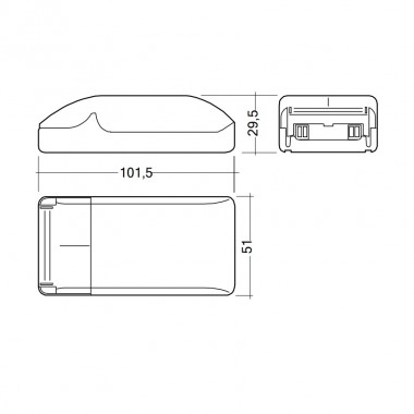 Fuente de alimentación 24V IP20 - Tridonic