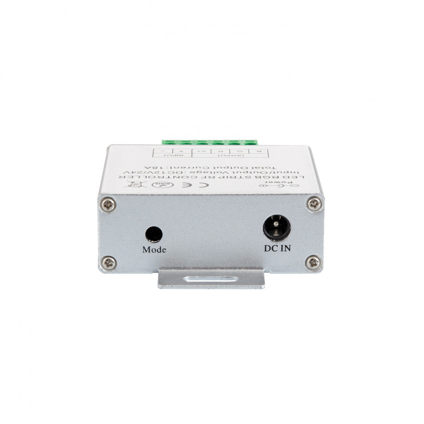 Controlador Fita LED RGB 12/24V,  Dimmer por Controle Remoto RF 28 Botões