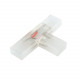Conector Tipo T Fita LED SMD5050 Monocolor 220V AC 