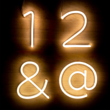 Product Números e Símbolos Neon LED