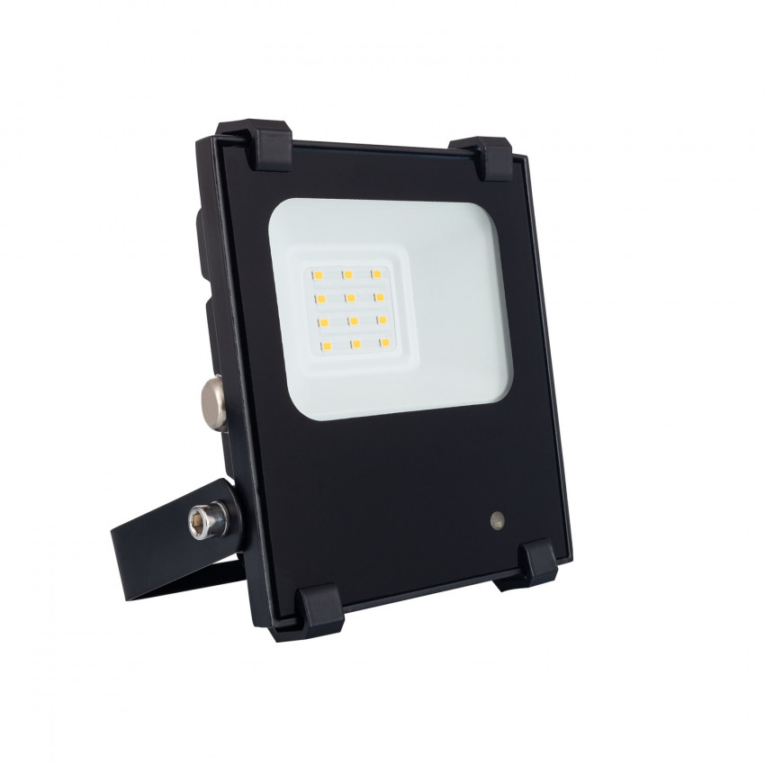 Foco Projetor LED 10W 140 lm/W IP65 HE PRO Regulável com Detector de Movimento Radar
