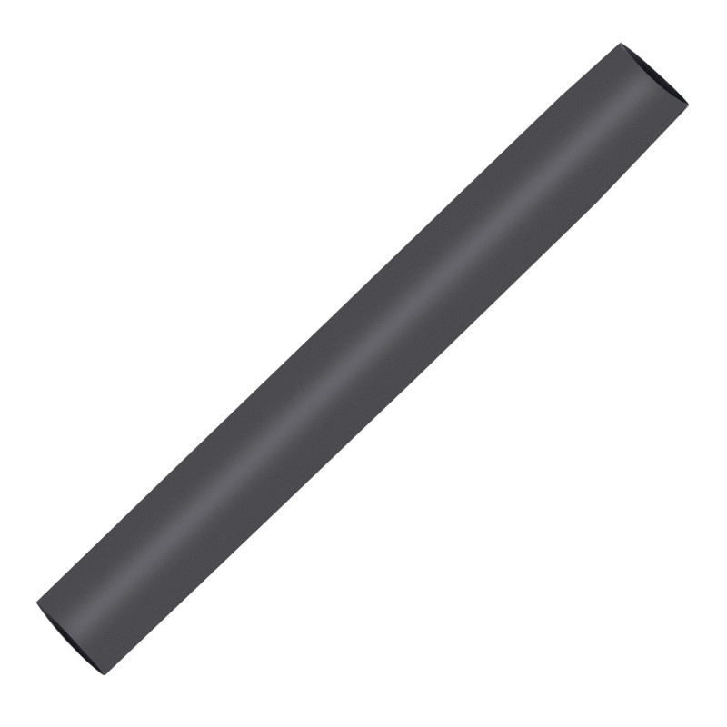 Tubo Termoretráctil Negro Contracción 3:1 80mm 1 metro