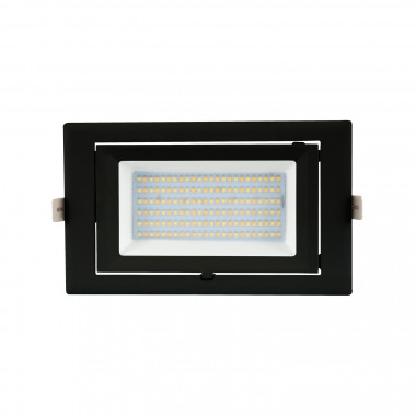 Producto de Foco Downlight Direccionable Rectangular LED 38W Negro SAMSUNG 130 lm/W LIFUD 