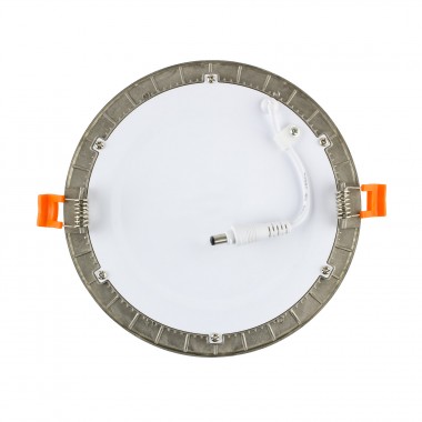 Produto de Placa LED Circular SuperSlim 6W Silver Corte Ø 110mm