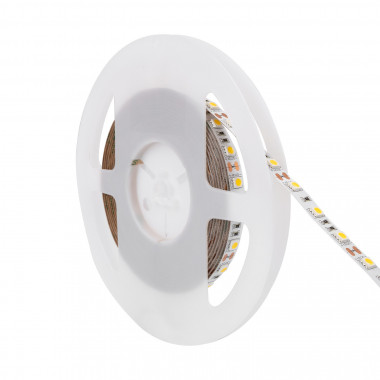 Producto de Kit Tira LED 12V DC 70W 60LED/m 5m IP20 con Fuente de Alimentación Corte cada 5cm