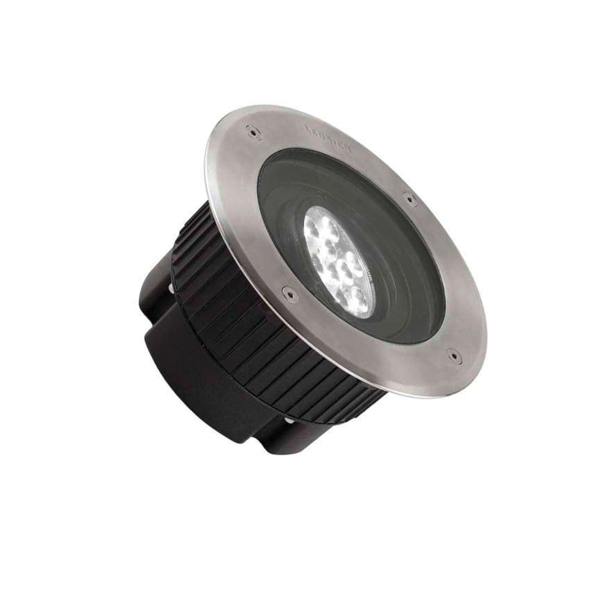 Produto de Foco LED Circular Encastrável de Chão Gea Power 18W 15º IP67 LEDS-C4 55-9667-CA-CL