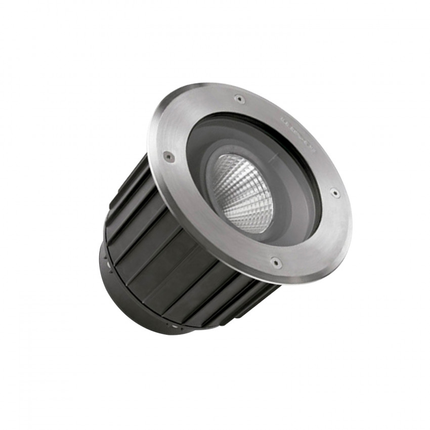 Produto de Foco LED Circular de Chão Gea Power COB 16W IP67 LEDS-C4 55-9907-CA-CL