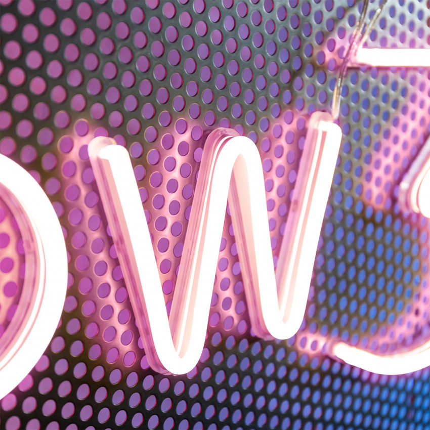 Producto de Letras Neón LED Rosa 