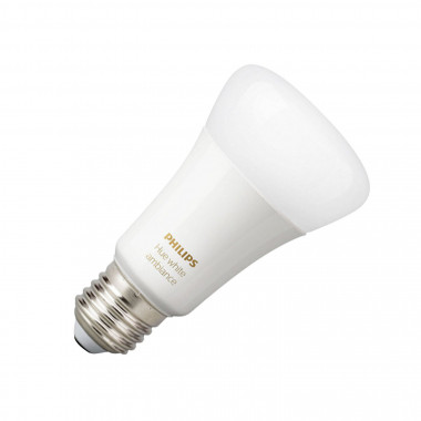 Philips Hue Bombilla Inteligente LED E27, 9.5 W, Luz Blanca Cálida