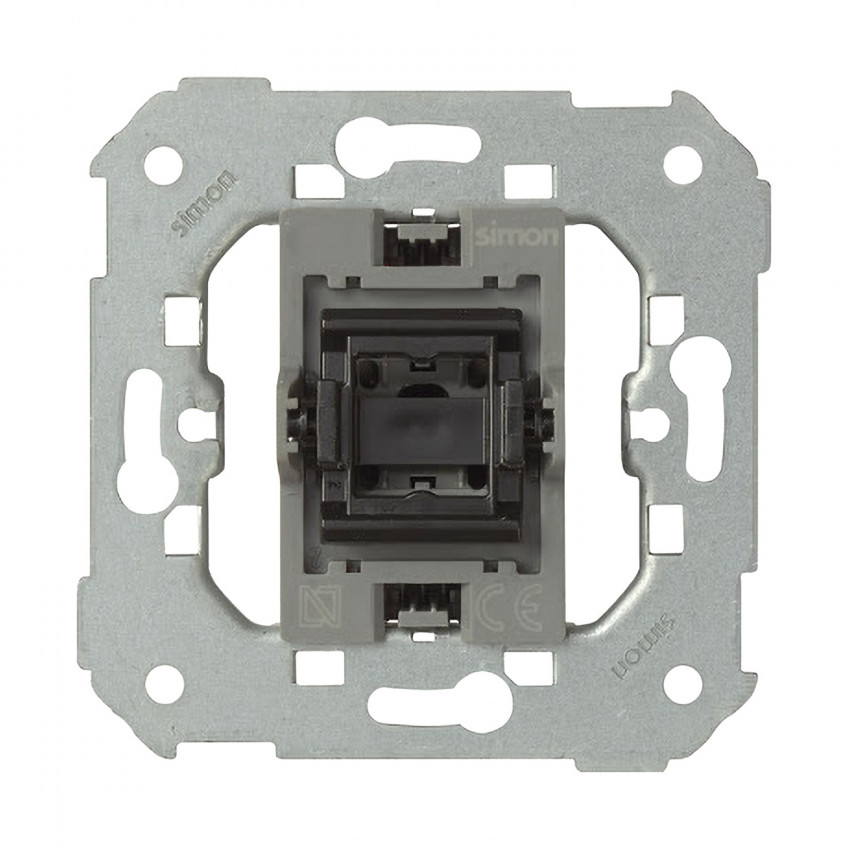 Mecanismo Interruptor Simples com com Botão de Pressão SIMON 7700150